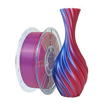 Dual Red-Blue A multi-color 3D printer filament 1.75mm — VOXFIL