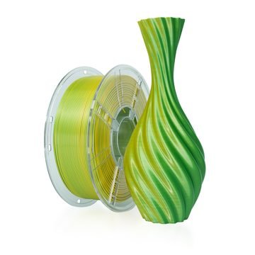 Dual Yellow-Green multi-color 3D printer filament 1.75mm — VOXFIL