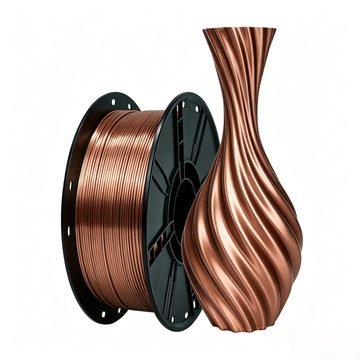 Silk Antique Gold silk 3D printer filament 1.75mm — VOXFIL