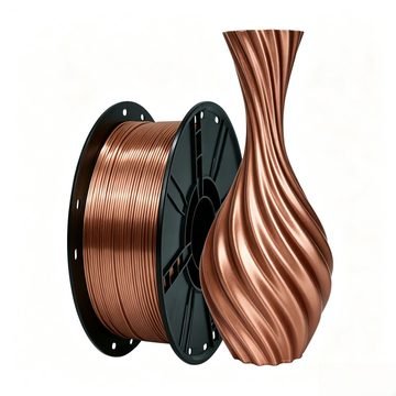 Silk Bronze silk 3D printer filament 1.75mm — VOXFIL