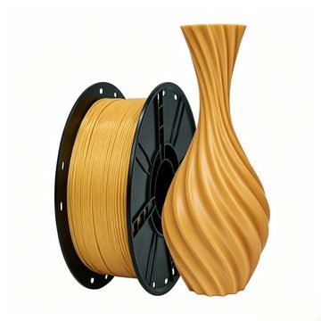 Silk Mud Yellow silk 3D printer filament 1.75mm — VOXFIL