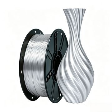 Silk Silver silk 3D printer filament 1.75mm — VOXFIL