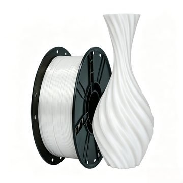 Silk White silk 3D printer filament 1.75mm — VOXFIL