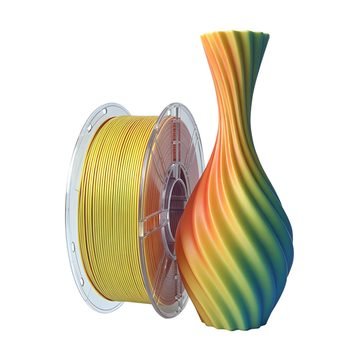 Tri Red-Yellow-Blue multi-color 3D printer filament 1.75mm — VOXFIL
