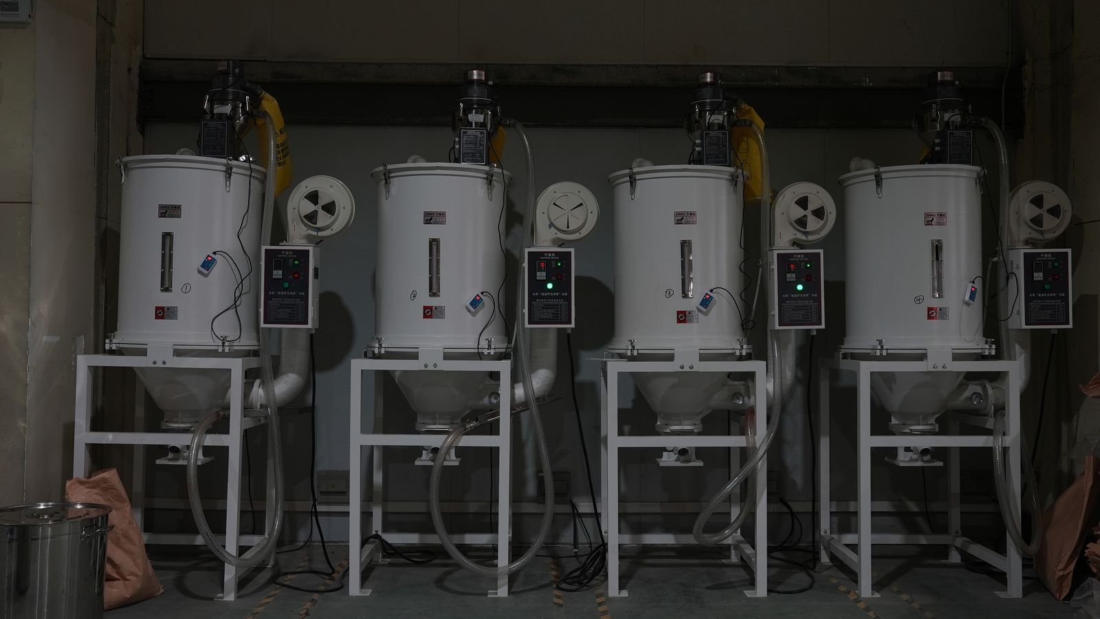 VOXFIL filament factory — extrusion line and production floor, Shenzhen China22